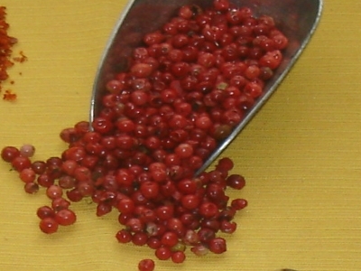 Pfefferkörner rot - Rosa Beeren