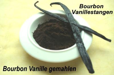 Vanillestangen "Bourbon" aus Madagaskar  " frisch eingetroffen "