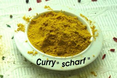 Curry - scharf  mit Habanero Chili