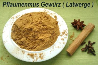 Latwerge Gewürz - Pflaumenmus