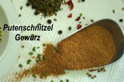 Putenschnitzel Gewürzzubereitung