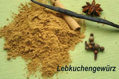 Lebkuchen und Pfefferkuchen Gewürz